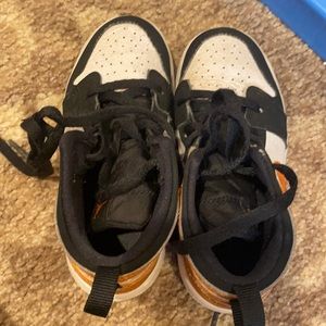 Nike Jordan orange jordans